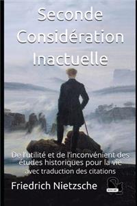 Seconde Considération Inactuelle