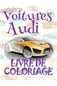 Voitures Audi Livre de Coloriage