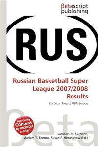 Russian Basketball Super League 2007/2008 Results