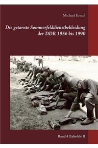Die getarnte Sommerfelddienstbekleidung der DDR 1956 bis 1990