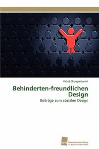 Behinderten-freundlichen Design
