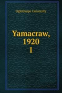 Yamacraw, 1920