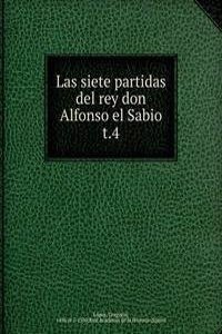 Las siete partidas del rey don Alfonso el Sabio