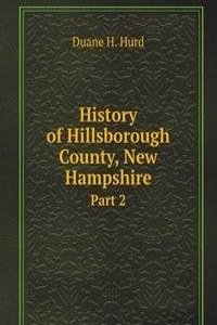 History of Hillsborough County, New Hampshire