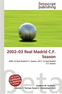 2002-03 Real Madrid C.F. Season
