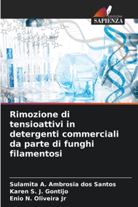 Rimozione di tensioattivi in detergenti commerciali da parte di funghi filamentosi