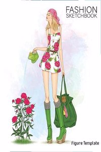 Fashion Sketchbook Figure Template