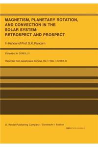 Magnetism, Planetary Rotation, and Convection in the Solar System: Retrospect and Prospect