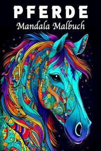 Pferde Mandala Malbuch