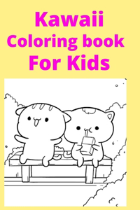 Kawaii Coloring book For Kids