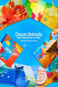 Ocean Animals. Make your own Pop-up Book