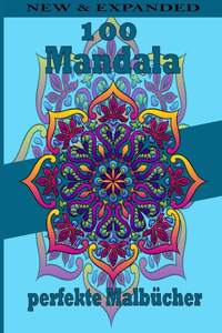 100 Mandala perfekte Malbücher