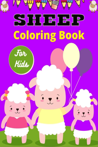 SHEEP Coloring Book For Kids