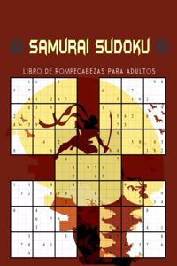Samurai sudoku Libro de rompecabezas para adultos