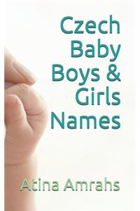 Czech Baby Boys & Girls Names