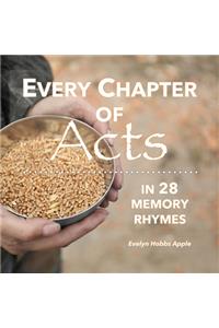 Every Chapter of Acts in 28 Memory Rhymes