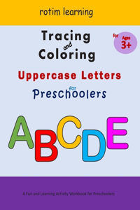 Tracing And Coloring Uppercase Letters For Preschoolers