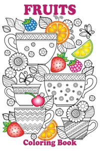 Fruits Coloring Book