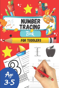 Number tracing Book For Toddlers Age 3-5