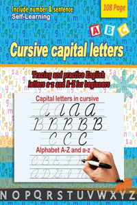 Cursive capital letters