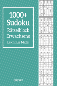 1000+ Sudoku Rätselblock Erwachsene Leicht Bis Mittel