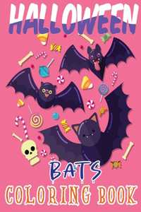 Halloween Bats Coloring Book
