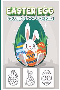 Easter egg coloring book for kids