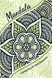 Mandala Coloring Book For Adult Relaxation