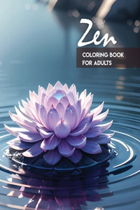 Zen coloring book for adults