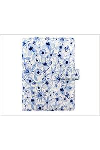 FILOFAX PATTERNS PERSONAL INDIGO FLORAL