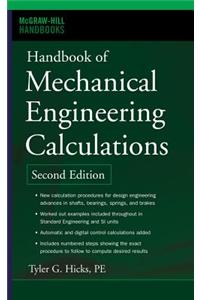 Handbook of Mechanical Engineering Calculations, Second Edition