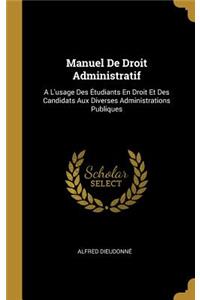 Manuel De Droit Administratif