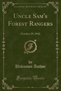 Uncle Sam's Forest Rangers