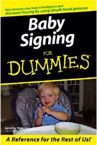 Baby Signing for Dummies