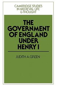 Government of England Under Henry I