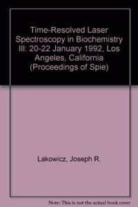 Time-Resolved Laser Spectroscopy In Biochemistry I