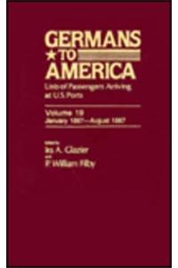 Germans to America, Jan. 2, 1867-Aug. 15, 1867