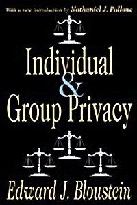 Individual and Group Privacy