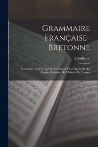Grammaire Française-Bretonne