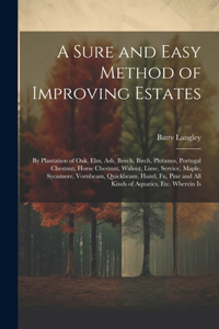 Sure and Easy Method of Improving Estates