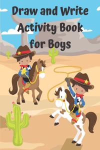 Draw And Write Activity Book For Boys