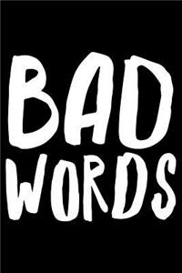 Bad words