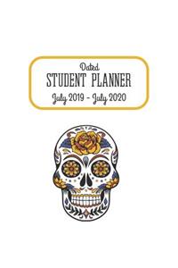 Dated Student Planner July 2019 - July 2020.