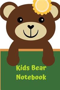 Kids Bear Notebook