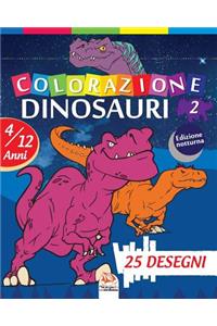 colorazione dinosauri 2 - Edizione notturna