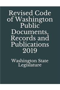 Revised Code of Washington Public Documents, Records and Publications 2019