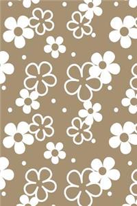 Cute Floral Pattern Notebook