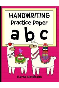 Handwriting Practice Paper