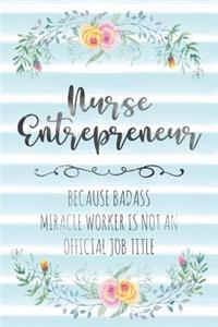 Nurse Entrepreneur