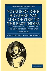 Voyage of John Huyghen Van Linschoten to the East Indies 2 Volume Paperback Set